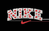 Nike N1k3 Hearts Swoosh Embroidery Design